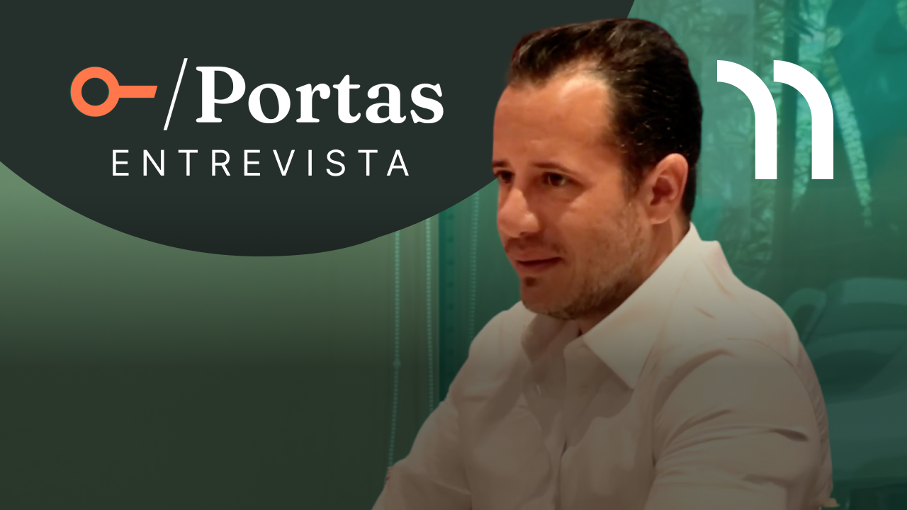 Pedro Fernandes em entrevista no Portas Entrevista sobre inovação, sucessão familiar e expansão da Beiramar e BRM Asset no mercado imobiliário