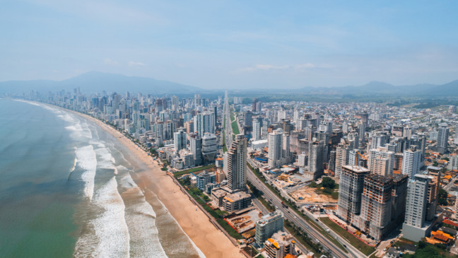 mercado imobiliário de luxo em Santa Catarina