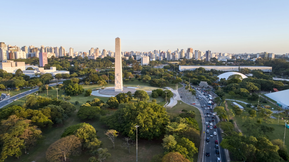 Vista aérea do Jardim Europa, bairro com o condomínio mais caro do Brasil