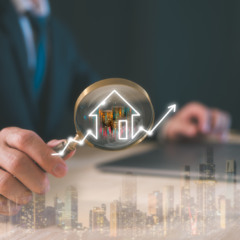 mercado imobiliário em alta